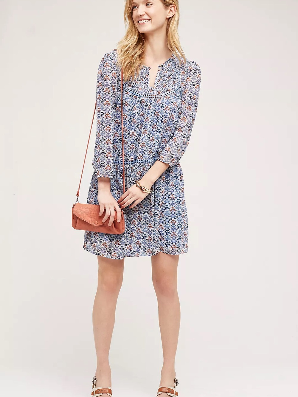 Anthropologie Holding Horses Betony Swing Dress Size 6